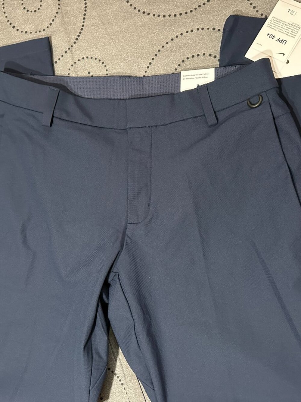 NIKE 24.7 GOLF SLIM D. BLUE PANTS SIZE 36 34 32 x 34 MEN NWT $125 DEFECT INSEAM